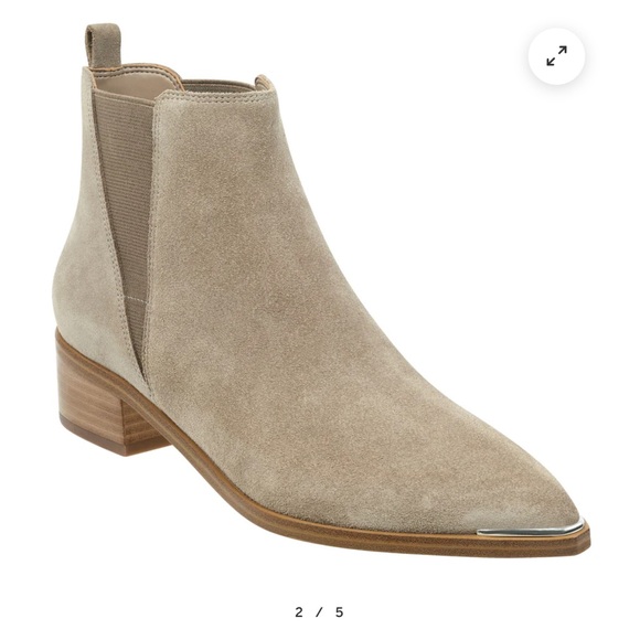 Marc Fisher Shoes - Marc Fisher Yale Tan Suede Ankle Boots